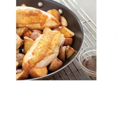 Skillet Roasted Chicken Dinner